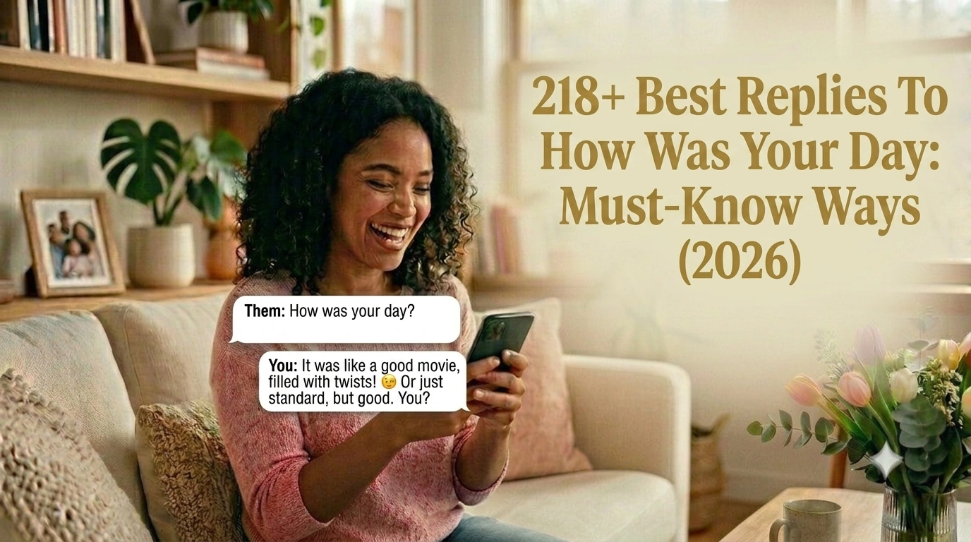 Best Replies To How Was Your Day