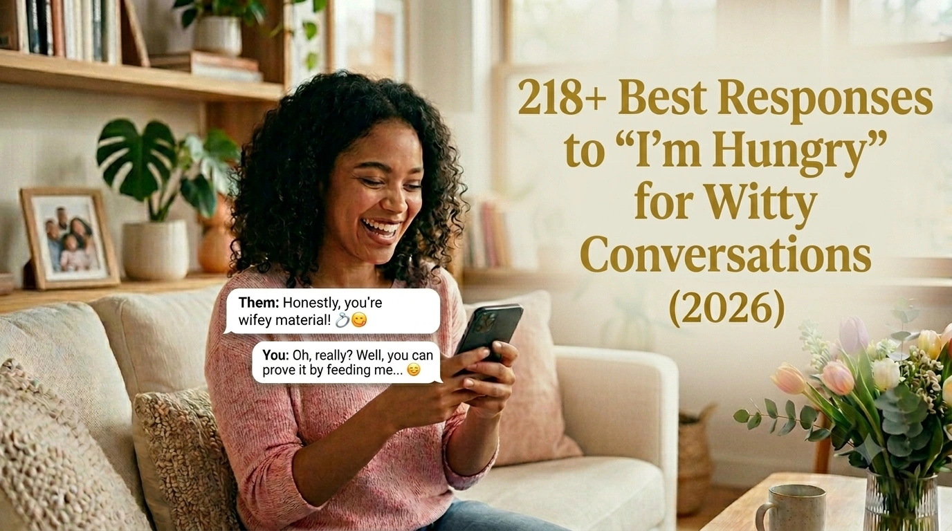 Best Responses to “I’m Hungry” for Witty Conversations