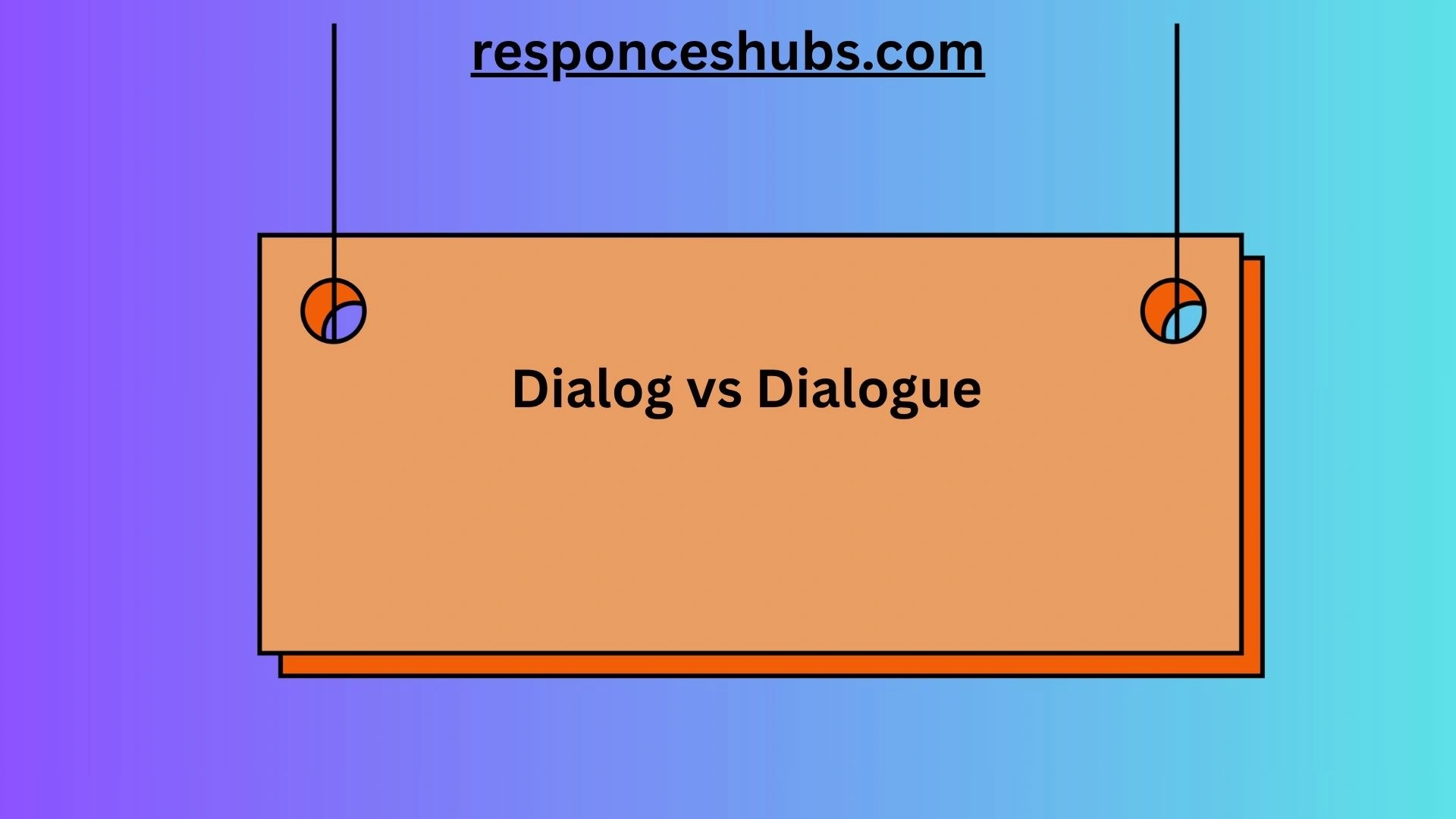 Dialog vs Dialogue