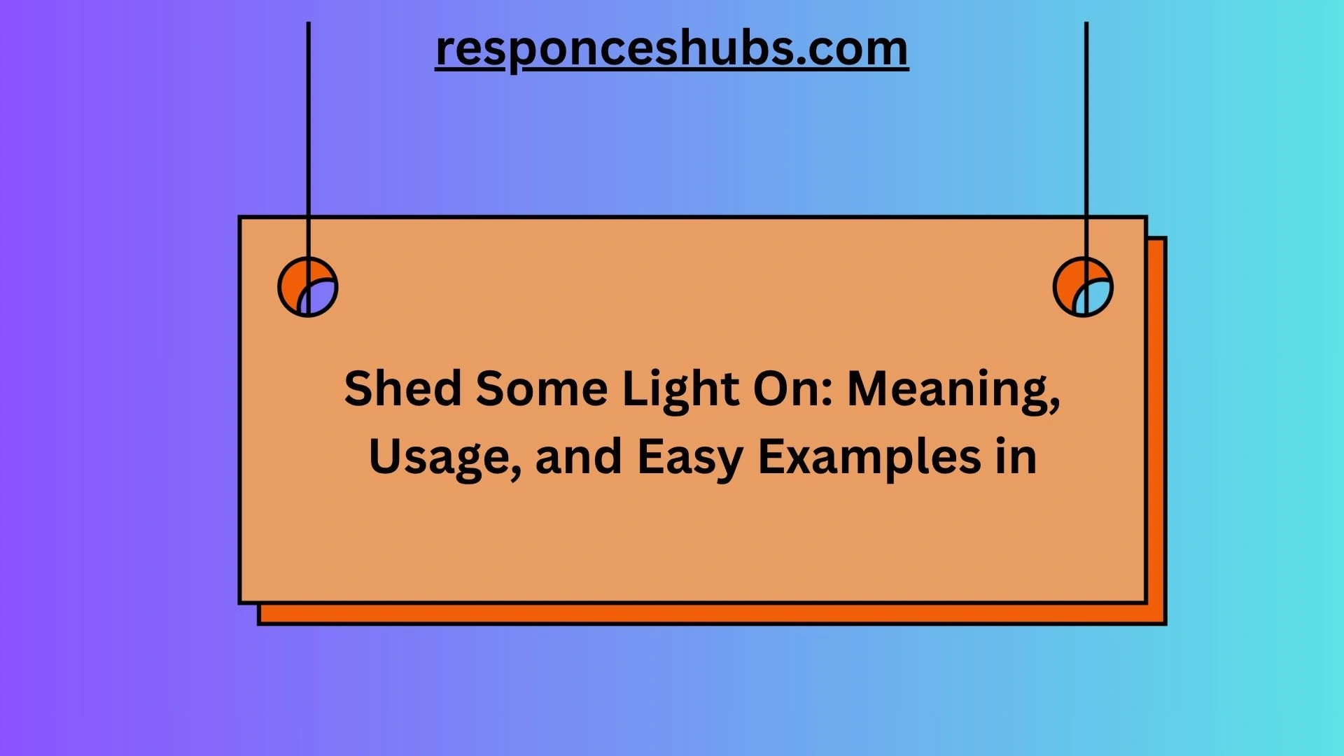 Shed Some Light On