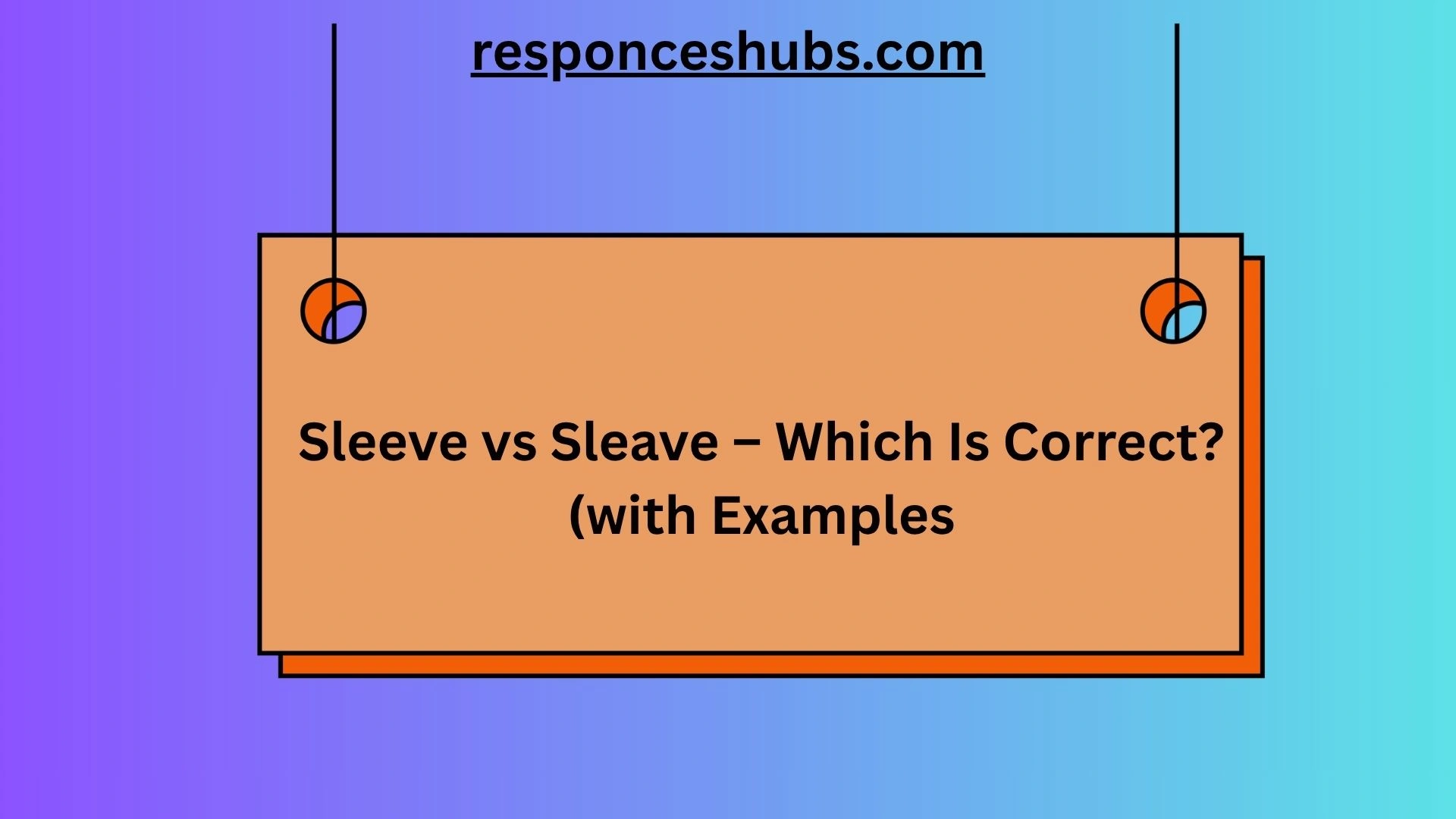 Sleeve vs Sleave