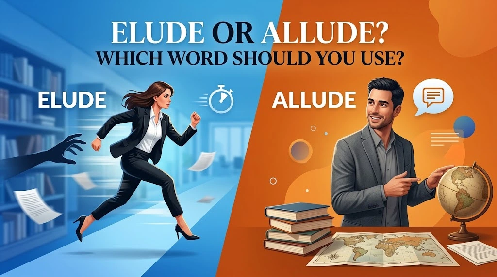 Elude or Allude