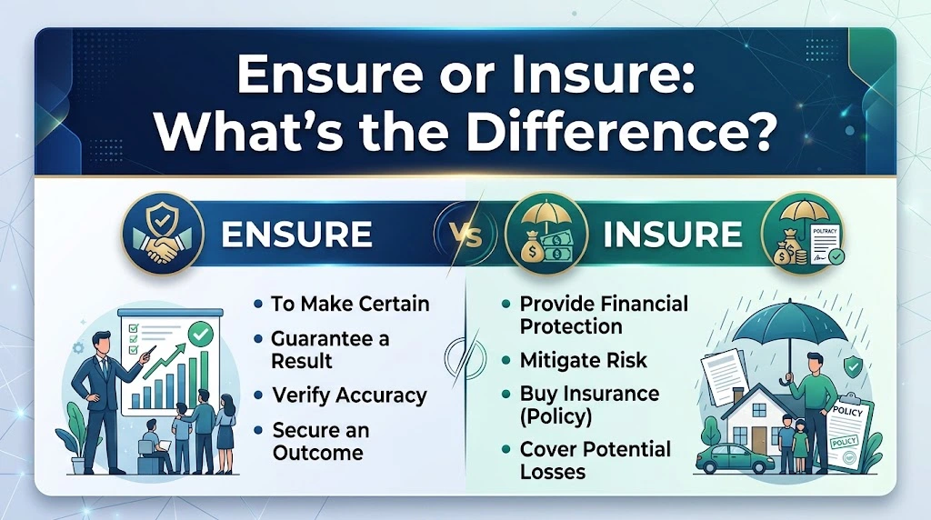 Ensure or Insure