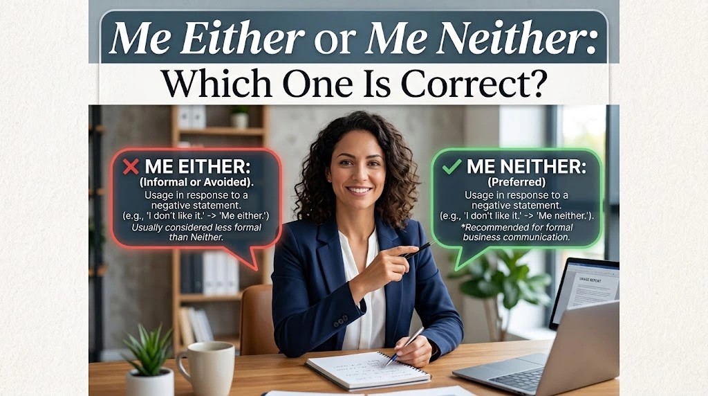 Me Either or Me Neither