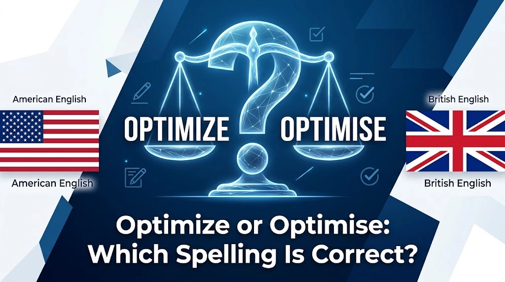 Optimize or Optimise