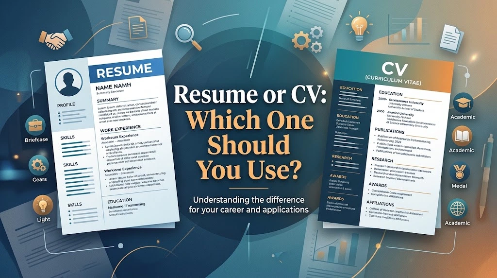 Resume or CV