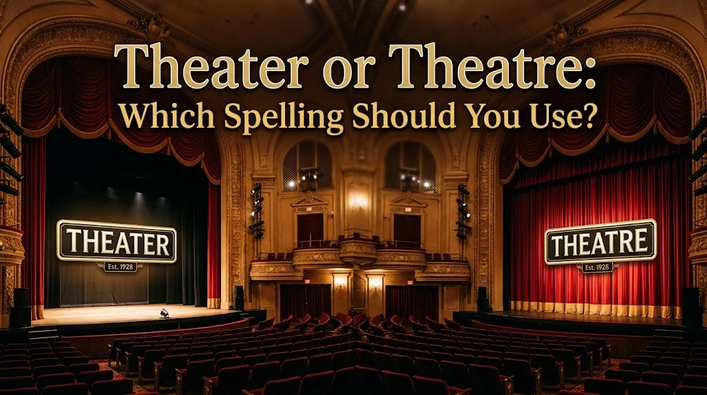 Theater or Theatre