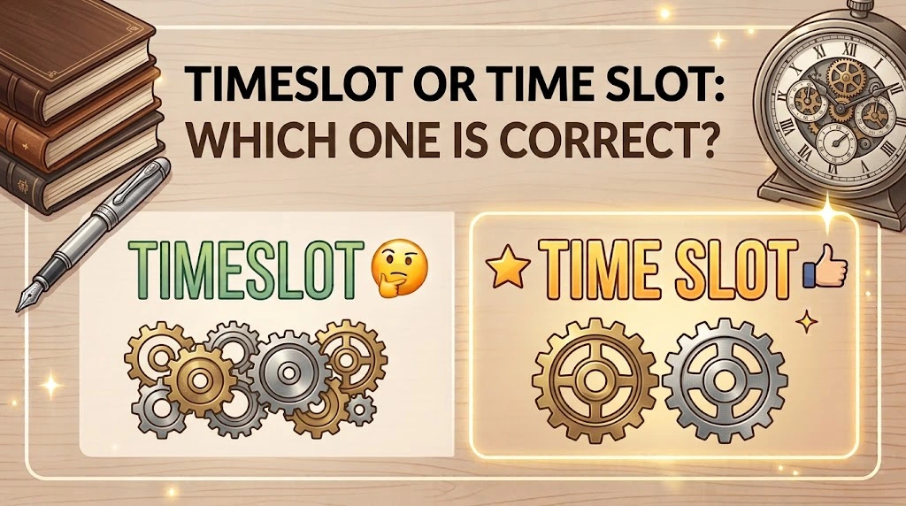 Timeslot or Time Slot