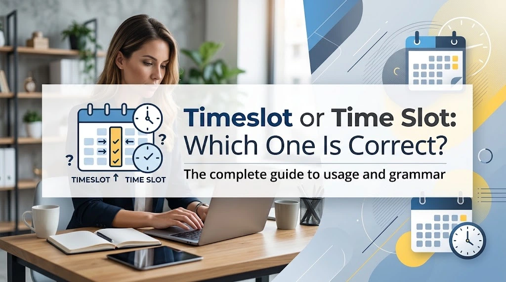 Timeslot or Time Slot