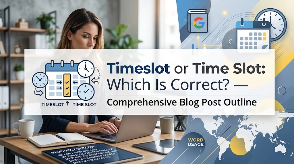 Timeslot or Time Slot