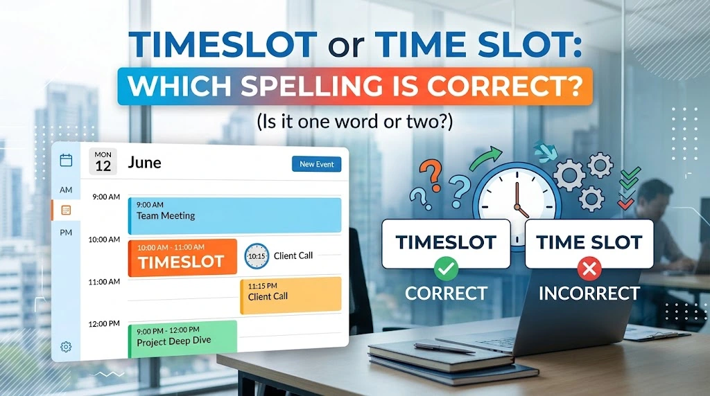 Timeslot or Time Slot